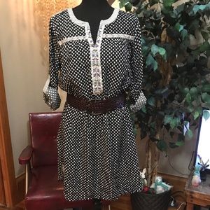 Skies Are Blue CUTE Lined Dress!! M.